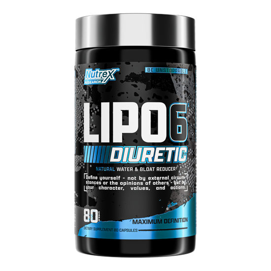 Nutrex Lipo 6 Diuretic 80cap |Water Out | Fat Burner